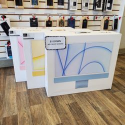 Apple IMac 24-inch 2021 Desktop Computer - 90 DAY WARRANTY - $1 DOWN - NO CREDIT NEEDED 
