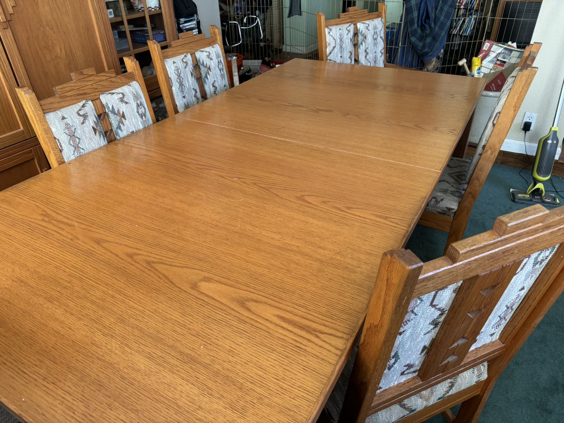 Solid Oak Dining Table