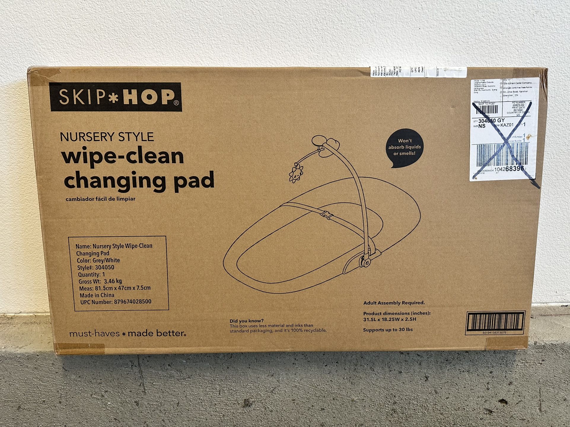 Infant Easy Clean Changing Pad