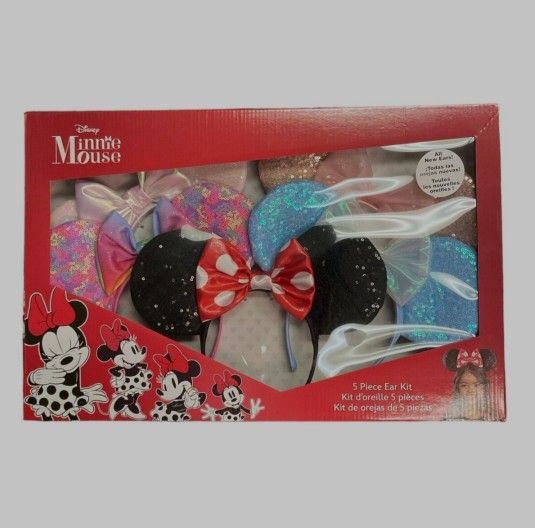 Disney Minnie Mouse 5pc Ear Kit