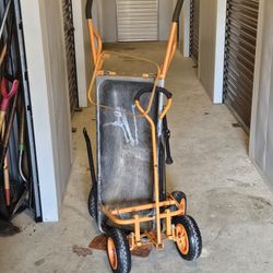 All In One Wheel Barrel , Wagon, Hand Truck,leaf Bag Holder