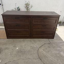 6 drawer brown IKEA dresser !