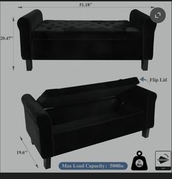 Storage bench for bedroom