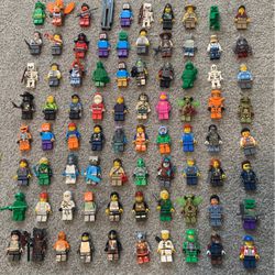 TONS Of Lego Minifigures!!! (80) Ninjago, City, Space, Lego Movie, Minecraft, Chima, Toy Story, Harry Potter, And More!!!