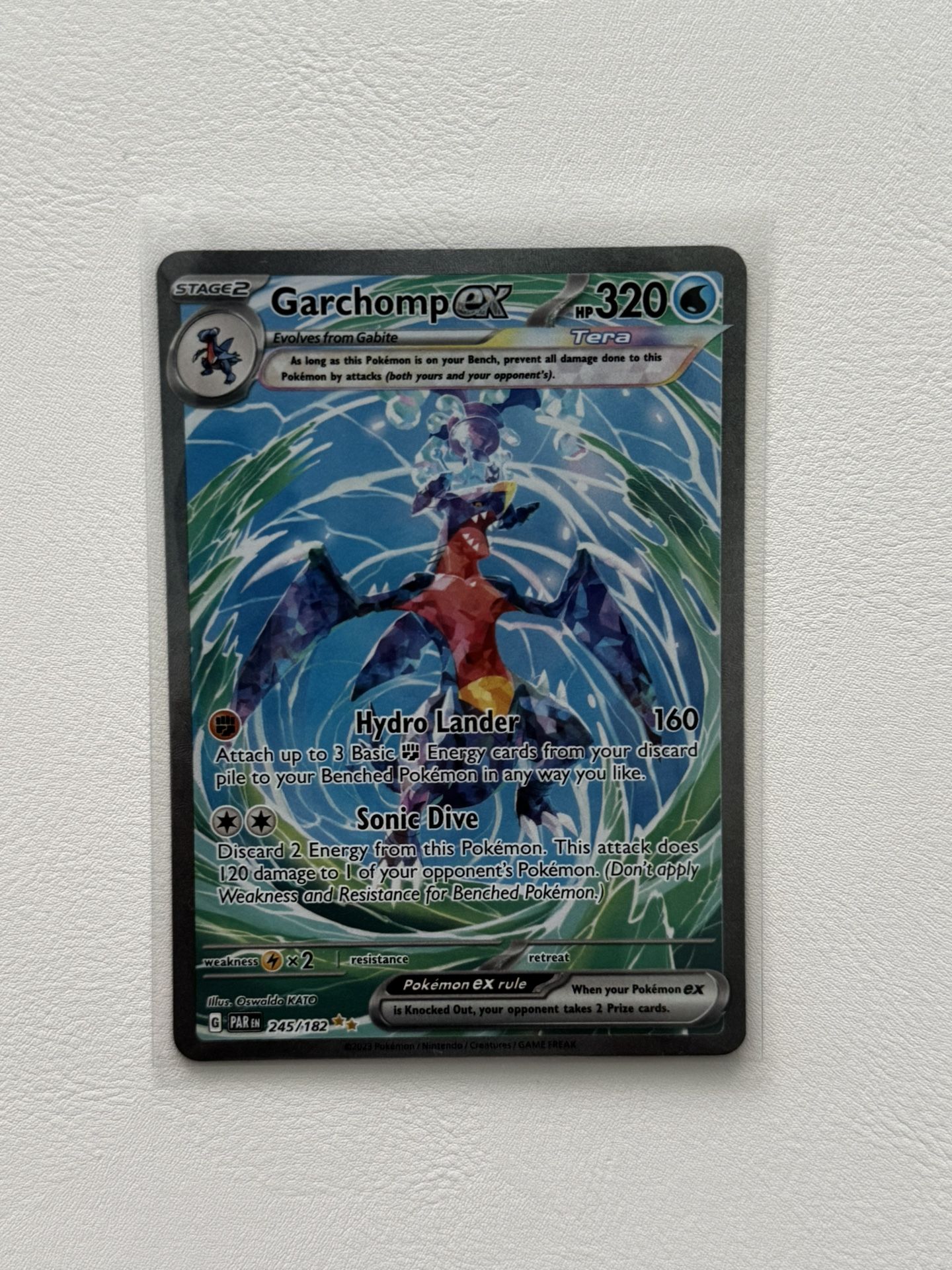 Garchomp EX 245/182 (Paradox Rift)