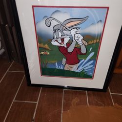 Bunny Rabbit Picture In A Frame