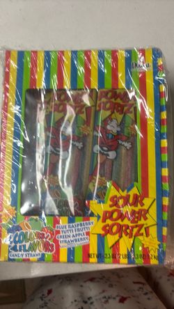 Sour powers candy