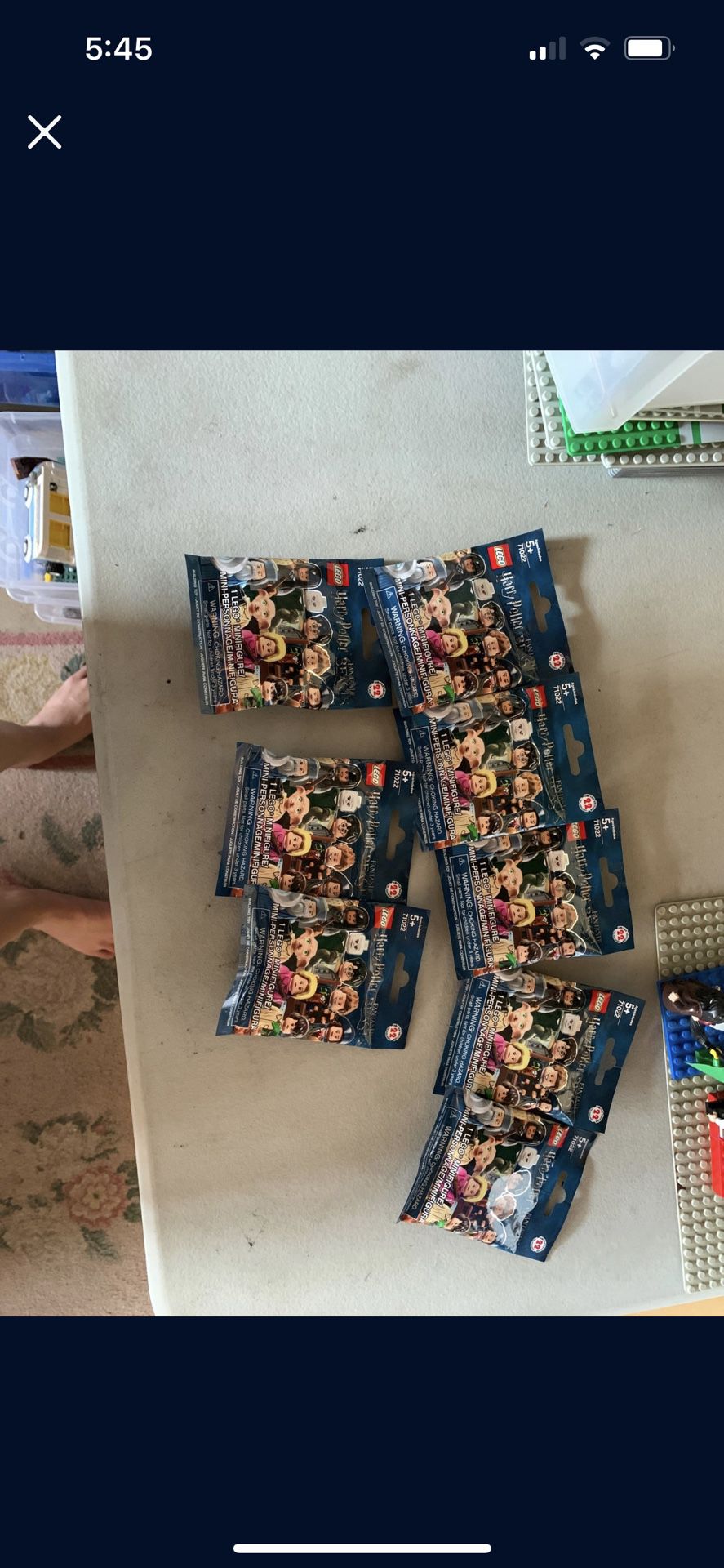 2 Lego Mystery Bags Harry Potter