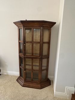 Vintage Display Cabinet 