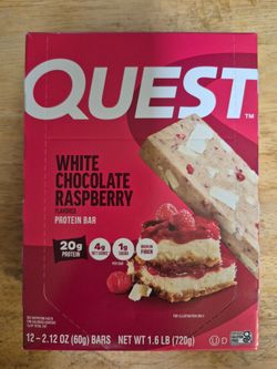 Quest raspberry protein bars