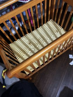 Wooden Baby Crib