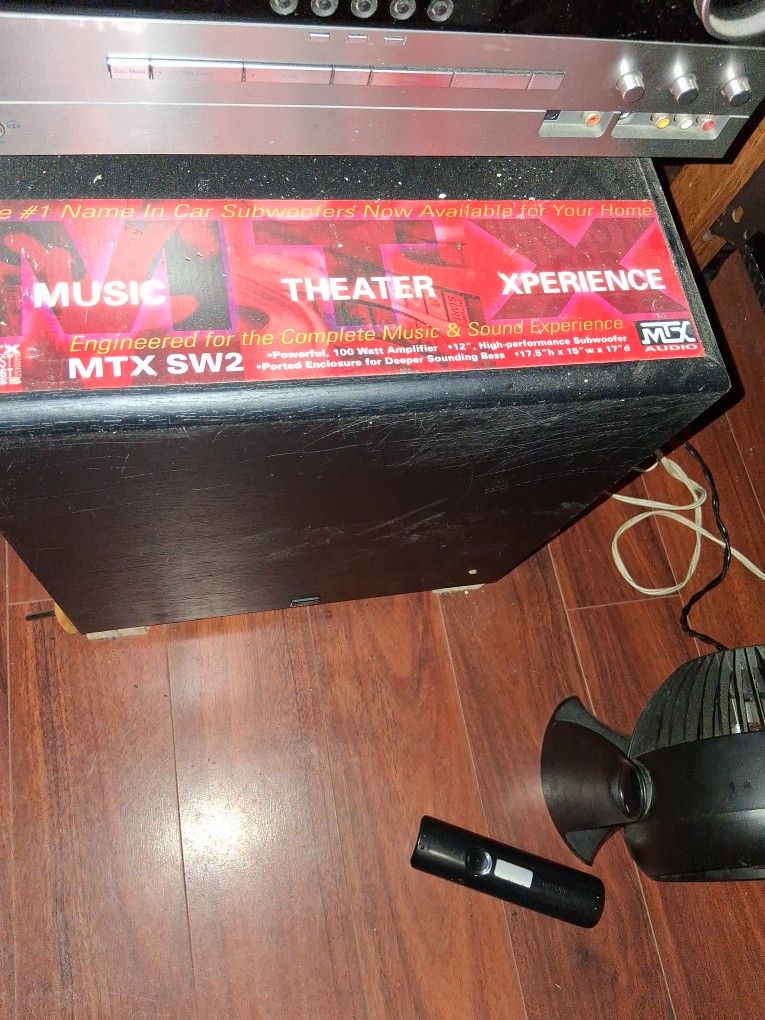 Mtx Powered Subwoofer