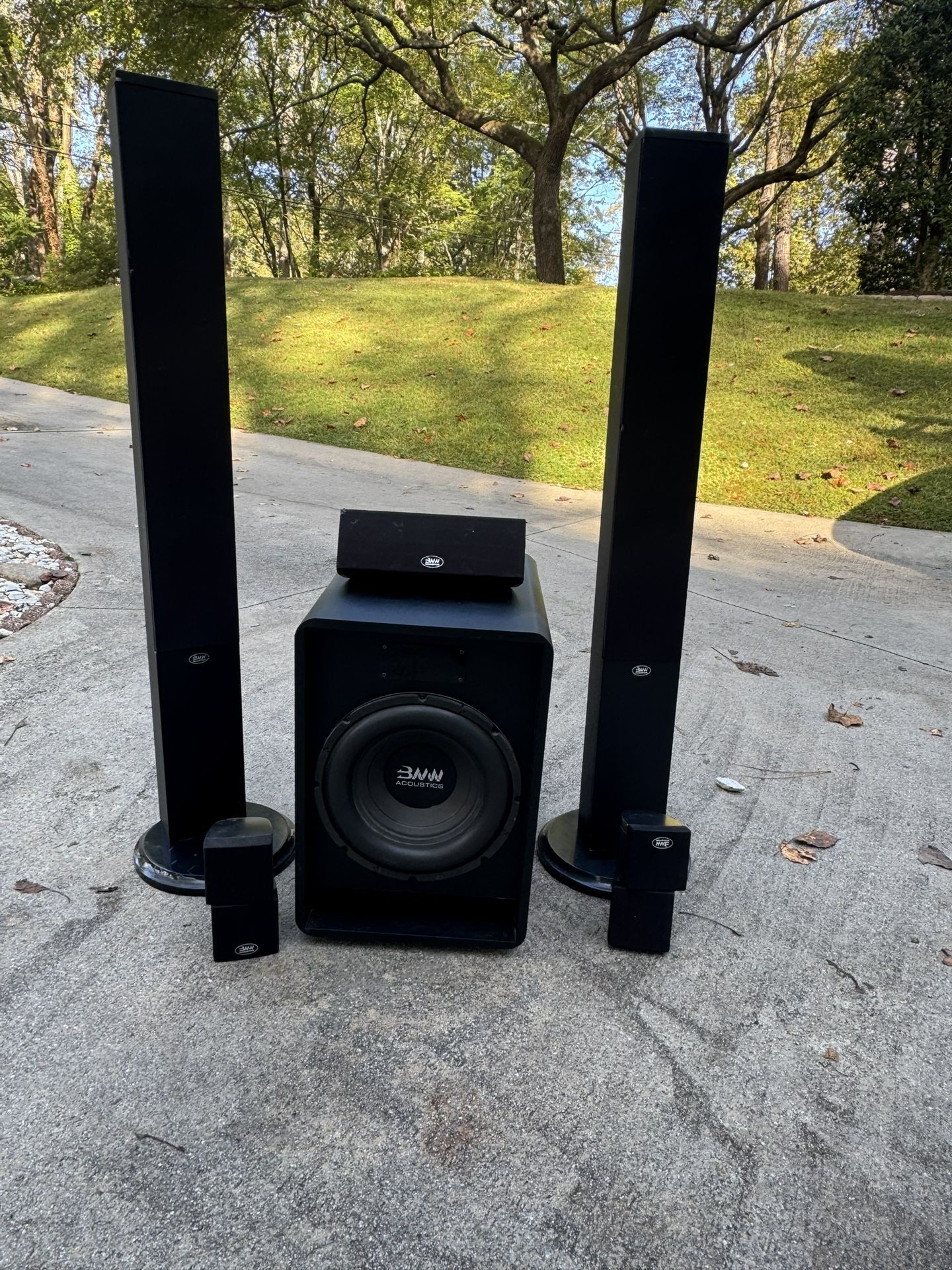 Speakers and Subwoofer