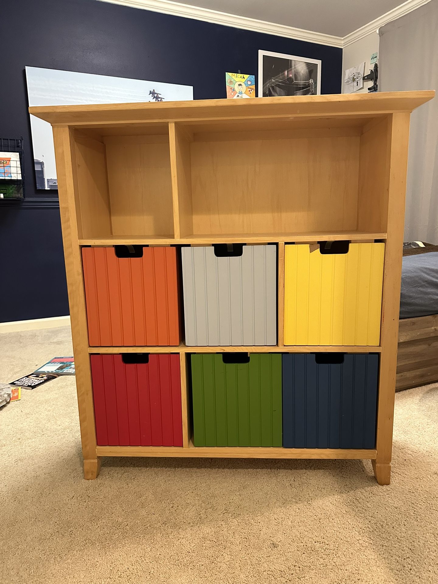 Cafe Kid Toy Cube Bookcase