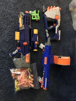 Lot of nurf guns