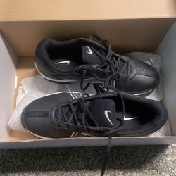 Small Nike golf Shoes. 