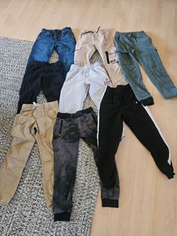 Kids pants and sweats size 7 and 8