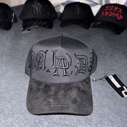 LA DANDY HATS BLACK CRYSTALS