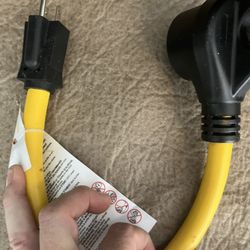 30 Amp to 110 Volt RV Adapter Cord