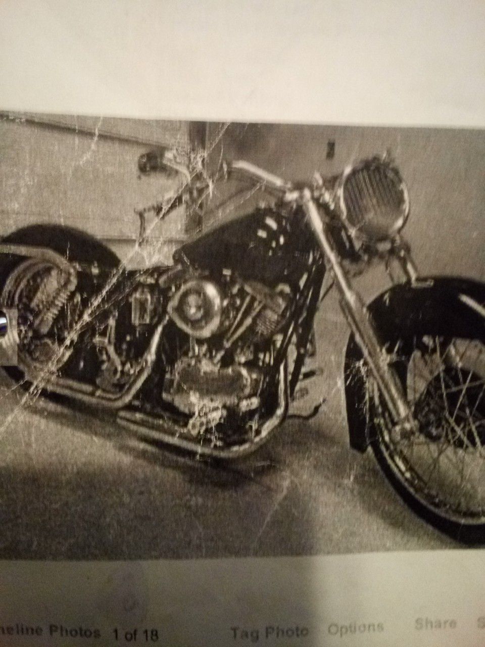 1967 Harley Davidson PAN SHOVEL engine