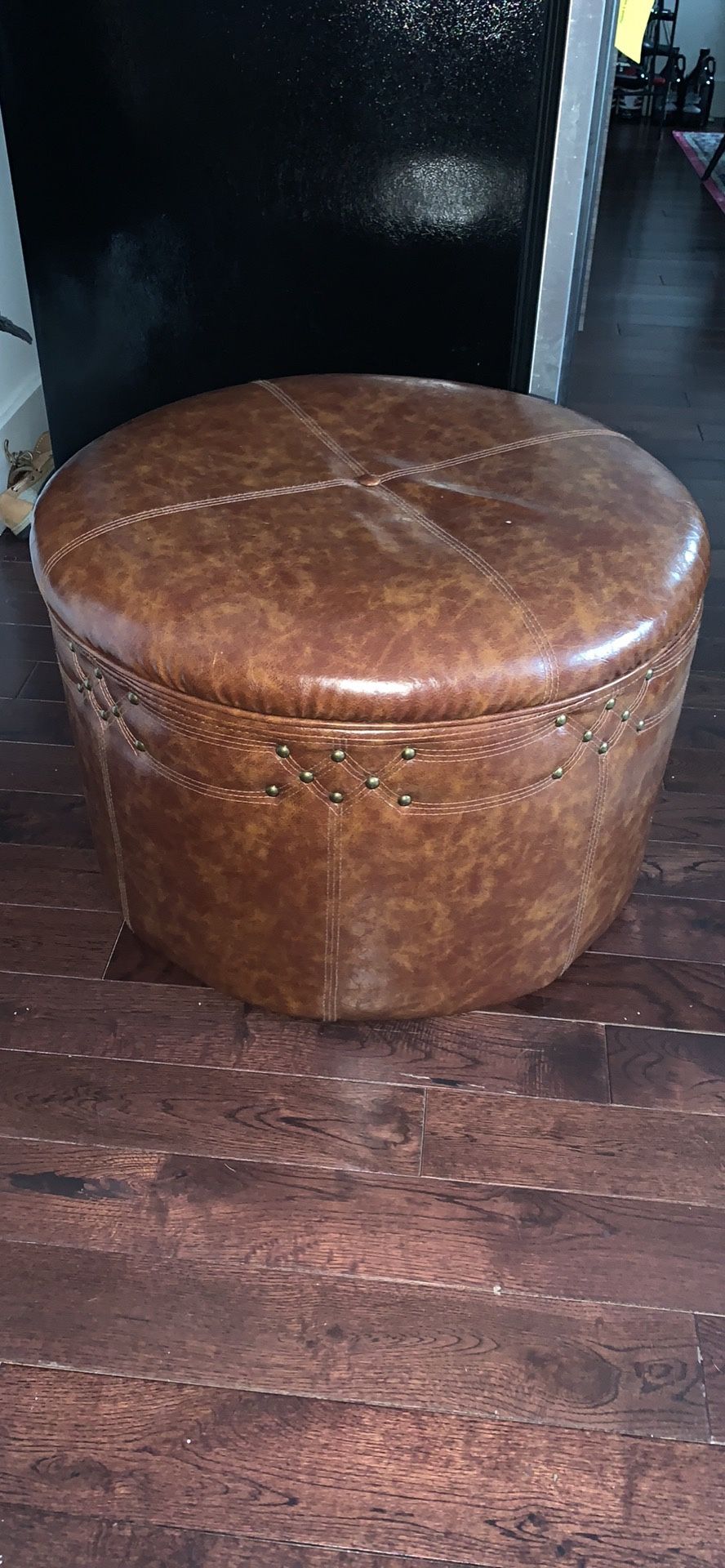 Bohemian style Ottoman