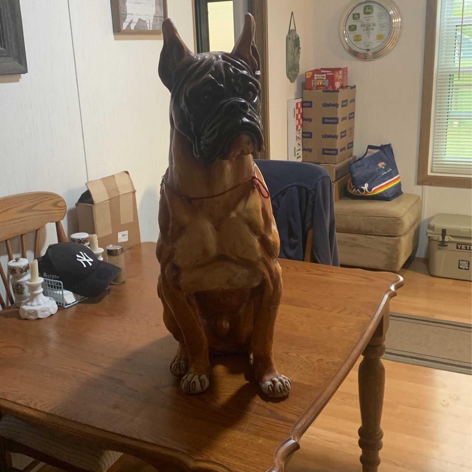 Plastic But Heavy Stands 31 Inches High Solid Plastic