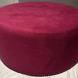 Joybird Hanna Velvet Ottoman