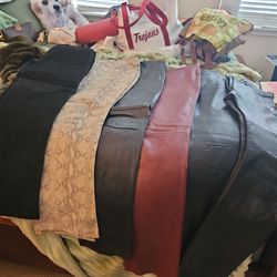 Leather Pants 25 Dollars A Pair.