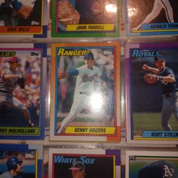 Kenny Rogers Baseball Card 