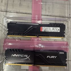 HyperX Fury 2x8 DDR4