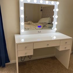 Makeup Vanity Bluetooth Mirror price includes delivery and assembly In Stock Financing available!! 