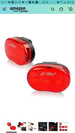 Rear bike light