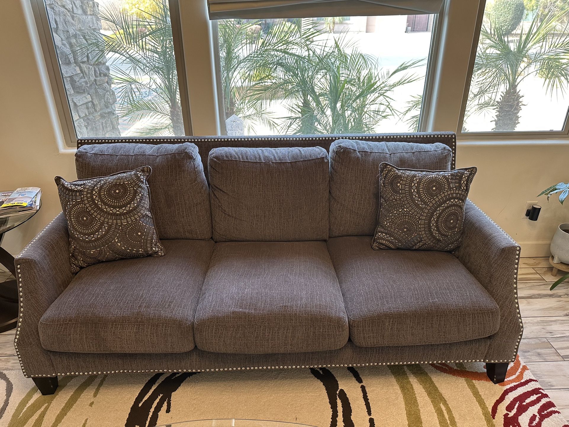 Sofa And Loveseat Set. Very Comfortable. Great Condition