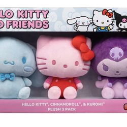 New Hello Kitty Plush Set