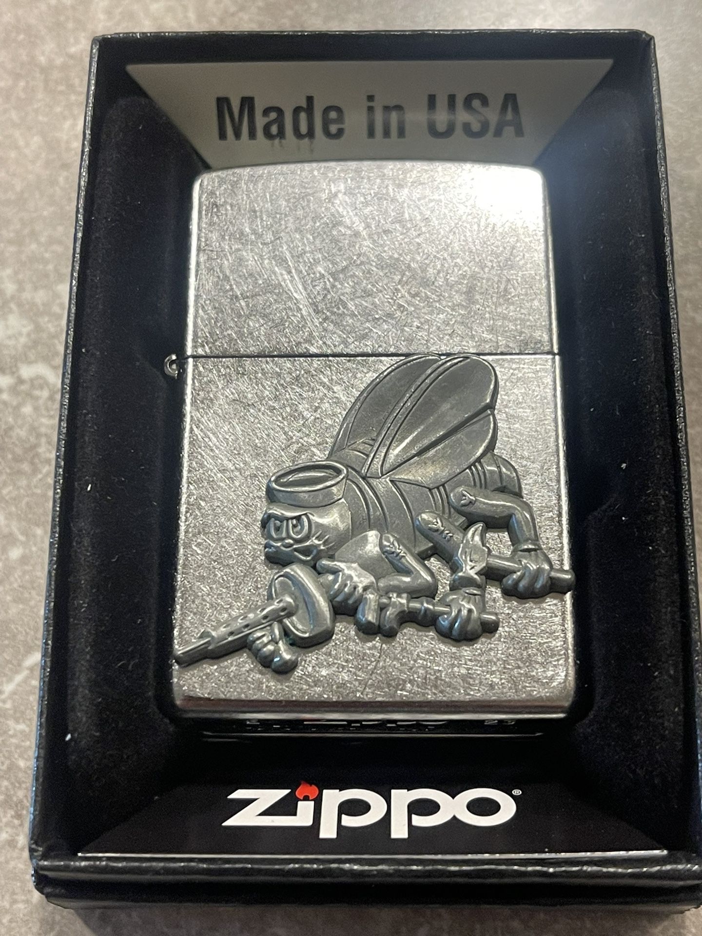Zippo Navy Seabee Lighter