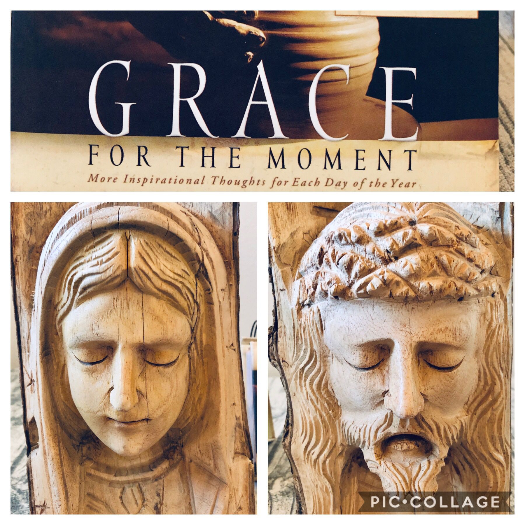 Face Of Jesus And Mary - Handmade - If Is Posted Is Available-