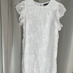 Shein White Dress