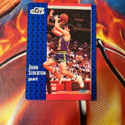 John Stockton Fleer’91 Original #203