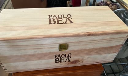 Wood wine boxes