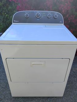 Whirlpool electric dryer