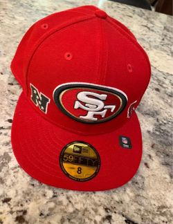(NEW) 49ers Hat Size 8