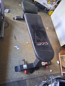Workout step and bench