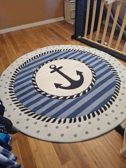 Safe vietnam rug 78 inch diameter
