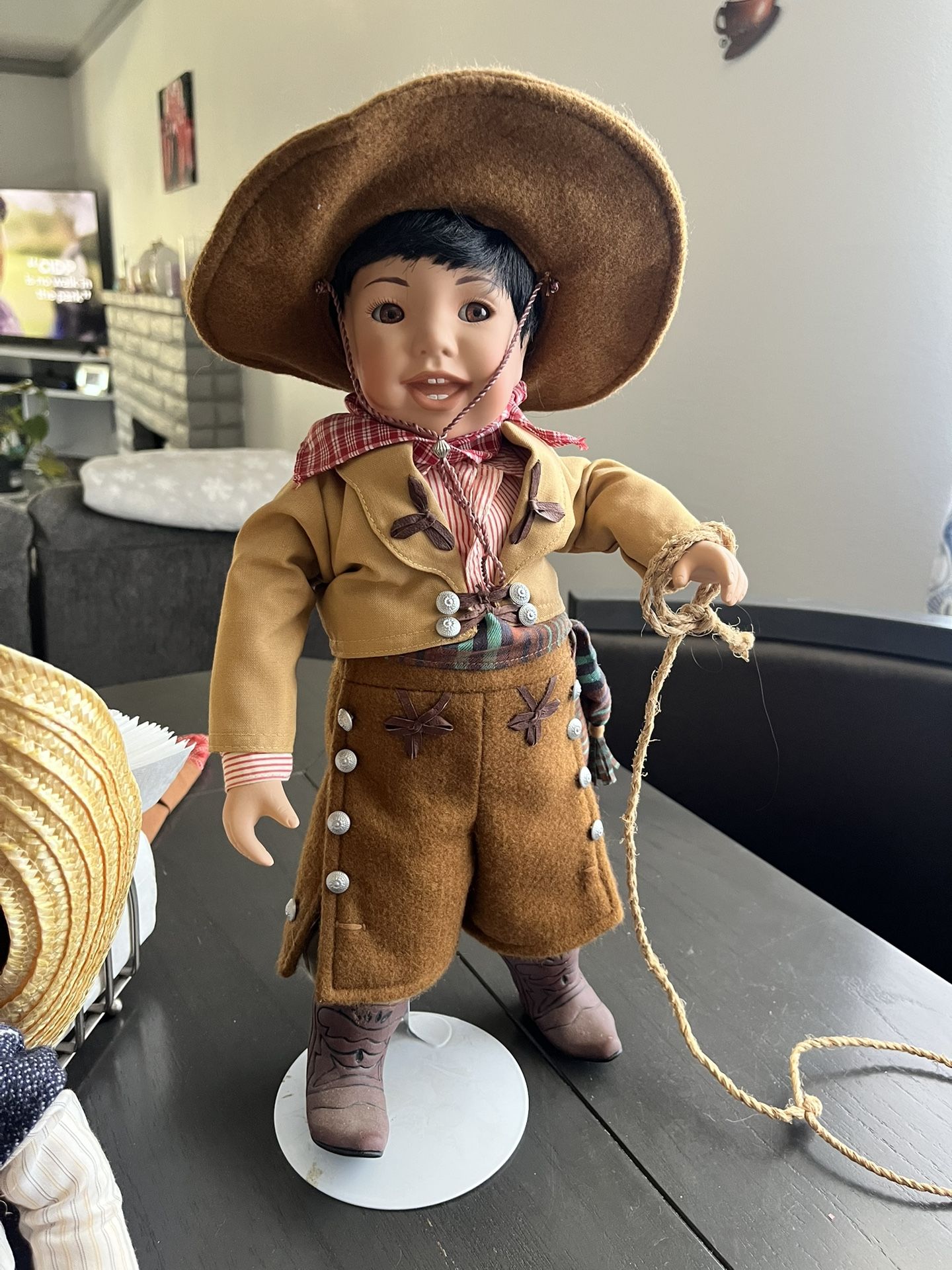 Vintage Porcelain Doll