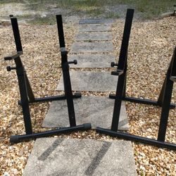 2 Deluxe Amp Stands Black (No Amp)