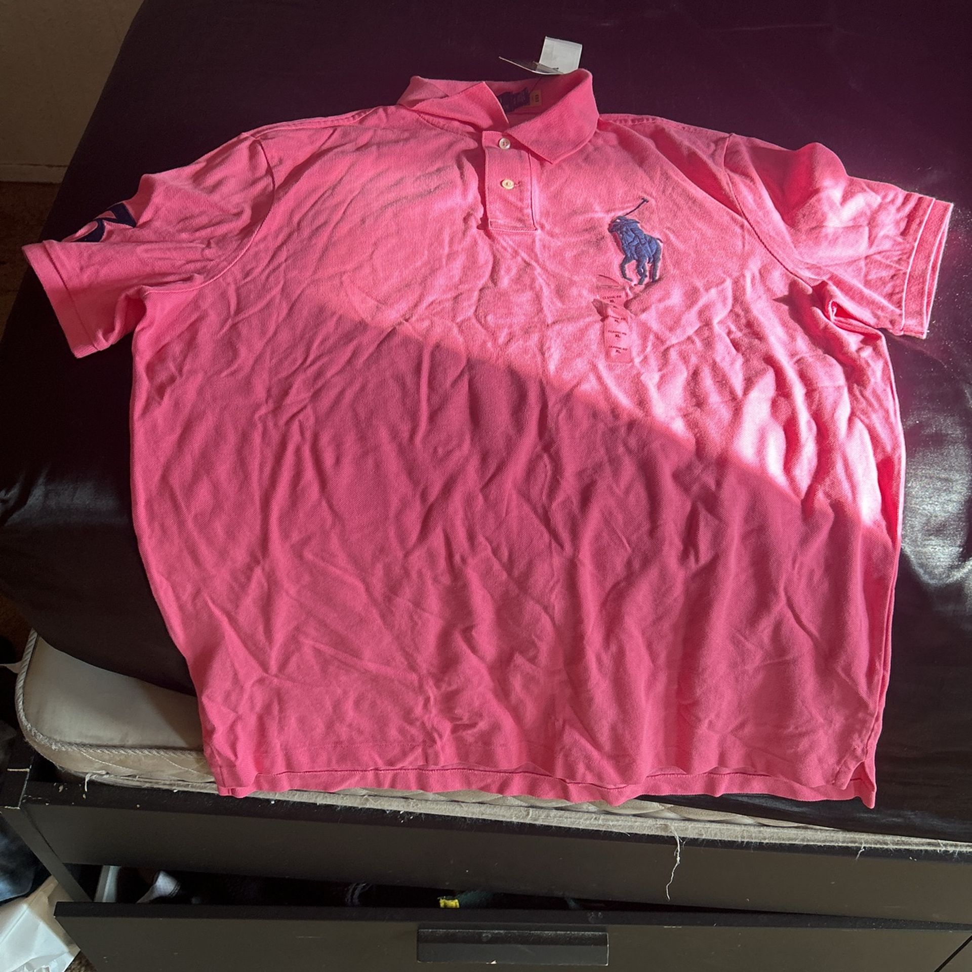 Pink Polo XL