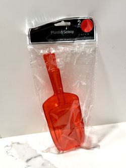 2 Purple Plastic Serving Scoops Caterers Corner Party Candy Buffet New