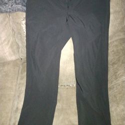 Ben Hogan Performance Men's Solid Active Flex Waistband Four-way Stretch Flat Front