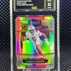 🛩️ 2022 Garret Wilson ROOKIE SILVER Prizm! 🛩️