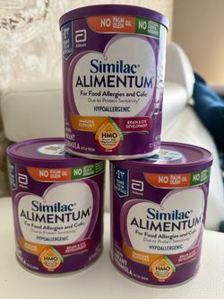 3 Similac Alimentum  Hypoallergenic Formula